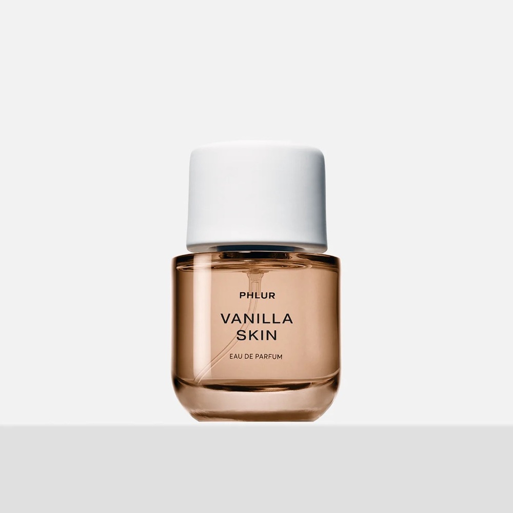 Phlur Vanilla Skin Eau de Parfum — Amber Bottle with White Cap - Picture 3 of 8